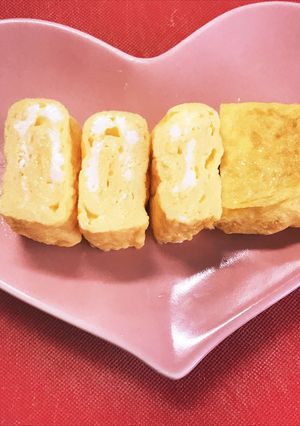卵１つで♡旦那が好きな鶏ガラ卵焼き♡-レシピのメイン写真