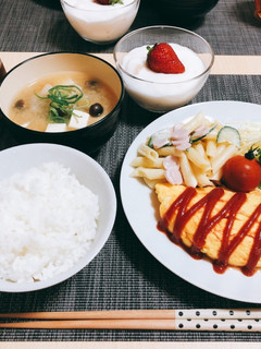 ふわふわオムレツ-レシピのメイン写真