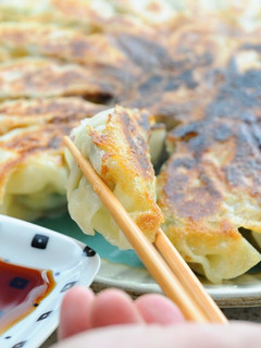 行者にんにくの餃子-レシピのメイン写真