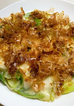 簡単美味しい！ネギ餅チーズ焼き-レシピのメイン写真
