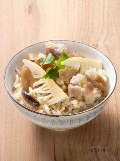 たけのこと鶏肉の炊き込みご飯-レシピのメイン写真