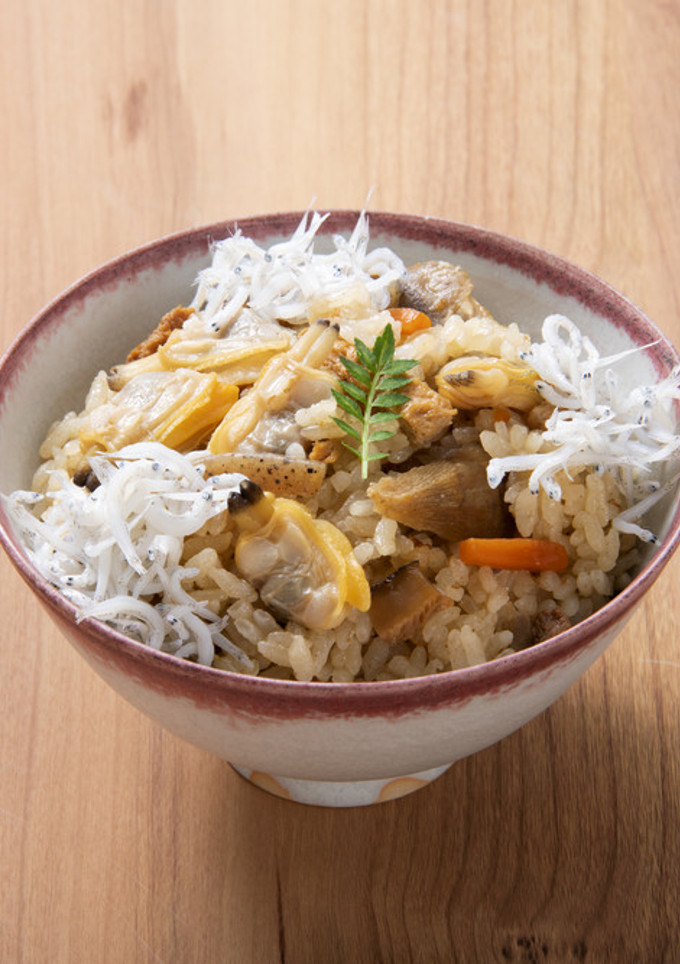 あさりとしらすの炊き込みご飯-レシピのメイン写真