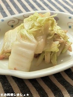 簡単★白菜のにんにくバター醤油炒め-レシピのメイン写真