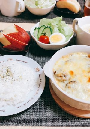 なすびのグラタン-レシピのメイン写真