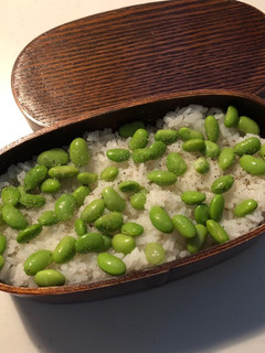 枝豆しお胡椒ごはん☘お弁当に-レシピのメイン写真