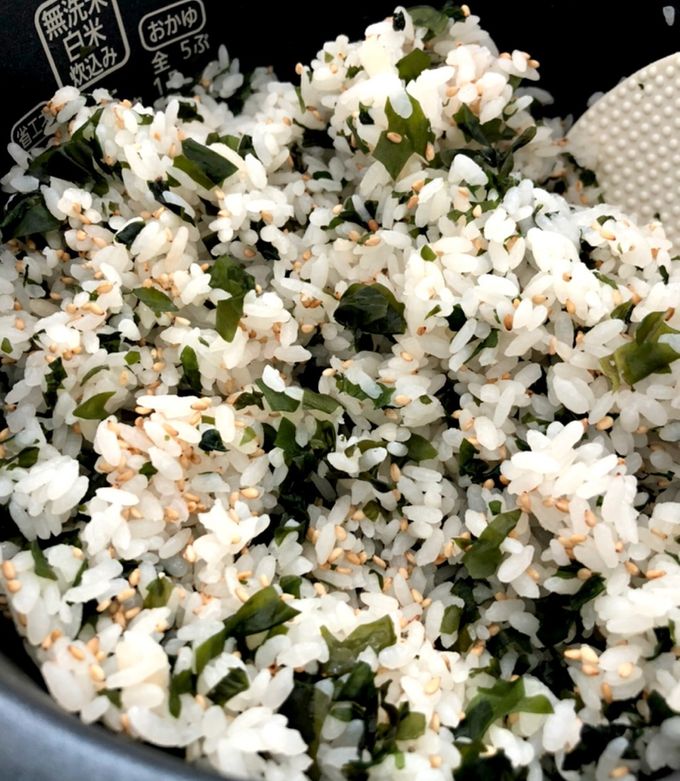味濃いめ♡おかわり続出わかめご飯^^-レシピのメイン写真