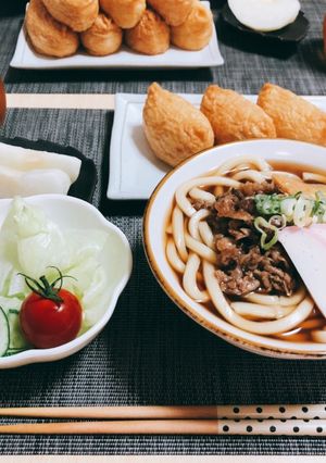 肉うどん-レシピのメイン写真