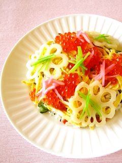 簡単ちらし寿司✾ひなまつりにも♪-レシピのメイン写真
