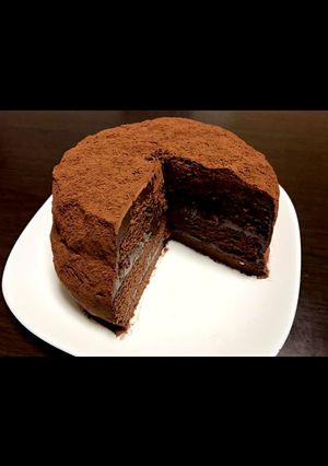 本格☆しっとり☆濃厚チョコケーキ-レシピのメイン写真