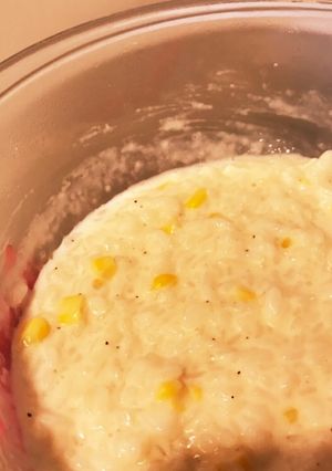 レンジで簡単！チーズリゾット-レシピのメイン写真
