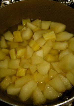 さつまいもとリンゴのレモン煮-レシピのメイン写真