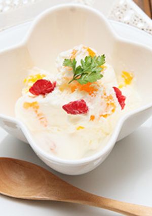 ミカンの淡雪ジェラート-レシピのメイン写真