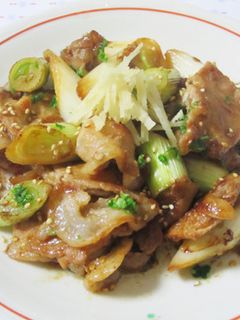 豚バラ肉の柚子こしょう炒め-レシピのメイン写真