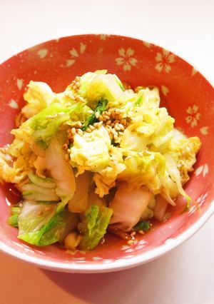 ☺レンジで簡単もう一品♪白菜のおひたし☺-レシピのメイン写真