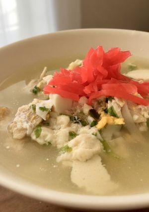 糖質制限★お出汁と鶏のたまご麺-レシピのメイン写真