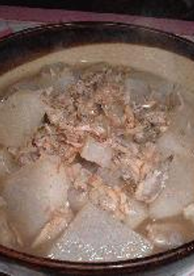 だいこんとあさりの缶詰の煮浸し-レシピのメイン写真