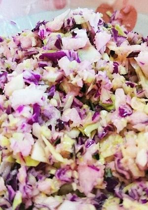 レモンの香りの２色コールスロー-レシピのメイン写真