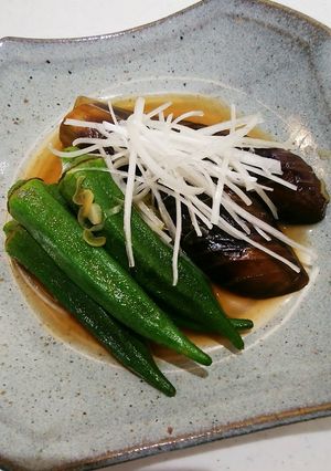 なすとオクラの煮浸し-レシピのメイン写真