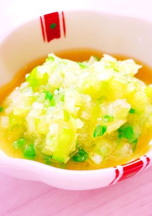 低糖質！レンジで簡単！ねぎ塩ソース-レシピのメイン写真