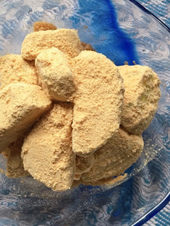 おばあちゃんの味!さつま芋のきな粉和え-レシピのメイン写真