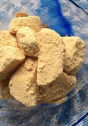 おばあちゃんの味！さつま芋のきな粉和え-レシピのメイン写真