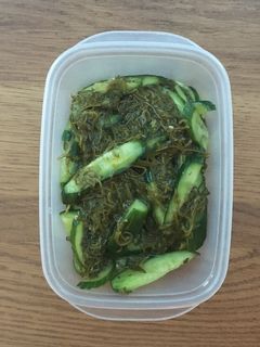 簡単スギめかぶきゅうり-レシピのメイン写真