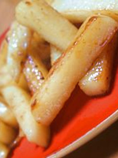 材料これだけ!長いもソテー-レシピのメイン写真