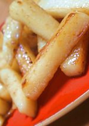 材料これだけ!長いもソテー-レシピのメイン写真