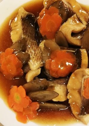 貴女風味で鯛とゴボウ炊き❤️ゆりさん風-レシピのメイン写真