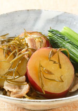 さつまいもと昆布の煮物-レシピのメイン写真