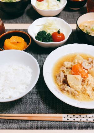 親子煮-レシピのメイン写真