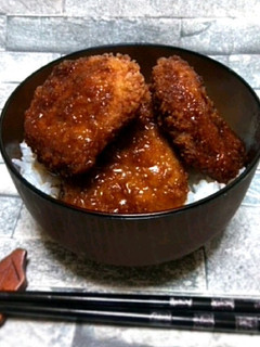 ソースカツ丼のタレ!アレを入れました-レシピのメイン写真