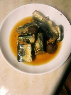 秋刀魚 梅煮 -レシピのメイン写真