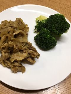 玉ねぎと豚薄切り肉のカレー炒め-レシピのメイン写真