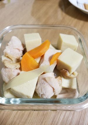 高野豆腐と野菜の煮物-レシピのメイン写真