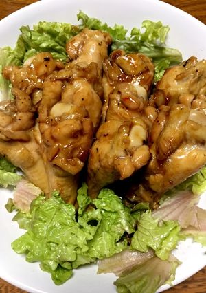 こってりうまうま手羽元の照り焼き-レシピのメイン写真