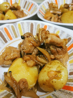新じゃがと鶏肉の甘辛煮-レシピのメイン写真