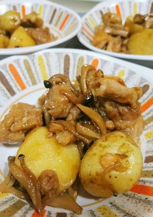 新じゃがと鶏肉の甘辛煮-レシピのメイン写真