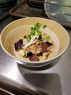 レンジでちんだけ!超簡単なすのおひたし!-レシピのメイン写真