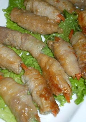 定番☆豚肉の野菜巻き-レシピのメイン写真