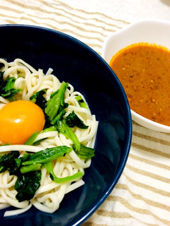 ピリ辛ゴマだれつけうどん-レシピのメイン写真