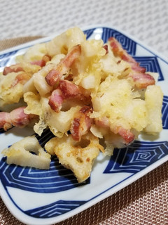 レンコンとベーコンの天ぷら-レシピのメイン写真