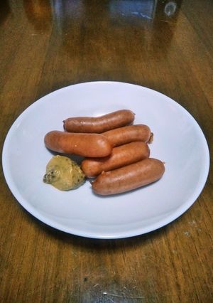 梨湖の超簡単時短!ゆでソーセージ-レシピのメイン写真