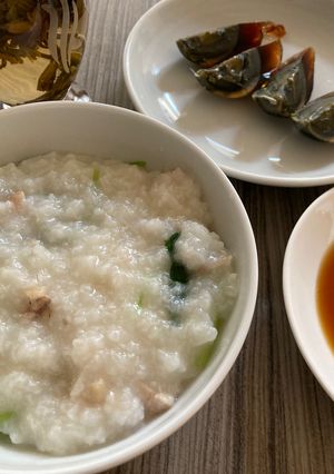【炊飯器】鶏中華がゆ-レシピのメイン写真