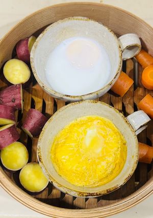 お弁当にも♪蒸し卵(四毒抜き)-レシピのメイン写真