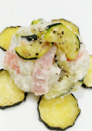 うちの味☆ズッキーニ入れて♪ポテトサラダ-レシピのメイン写真