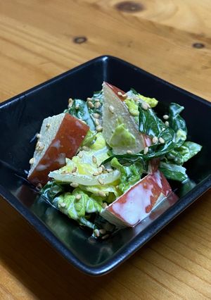 あともう一品って時に白菜とりんごのサラダ-レシピのメイン写真