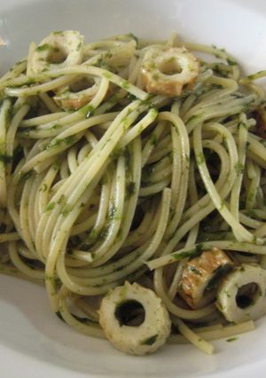 生青海苔のスパゲティ-レシピのメイン写真