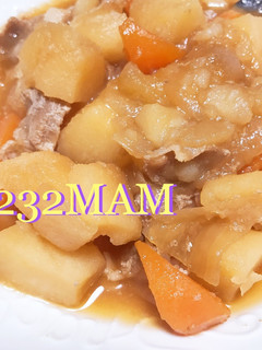簡単☆炊飯器で味染みホクホク肉じゃが-レシピのメイン写真