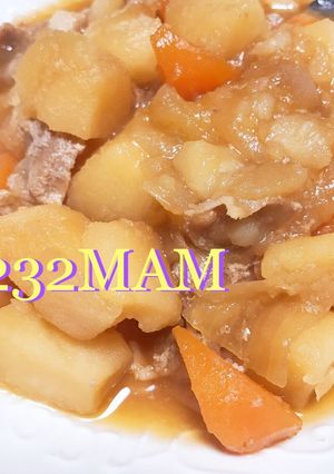 簡単☆炊飯器で味染みホクホク肉じゃが-レシピのメイン写真